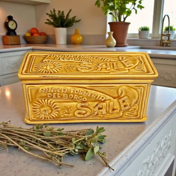 Sur La Table | Kitchen | Vintage Sur La Table Salt Box Antica Forneria ...